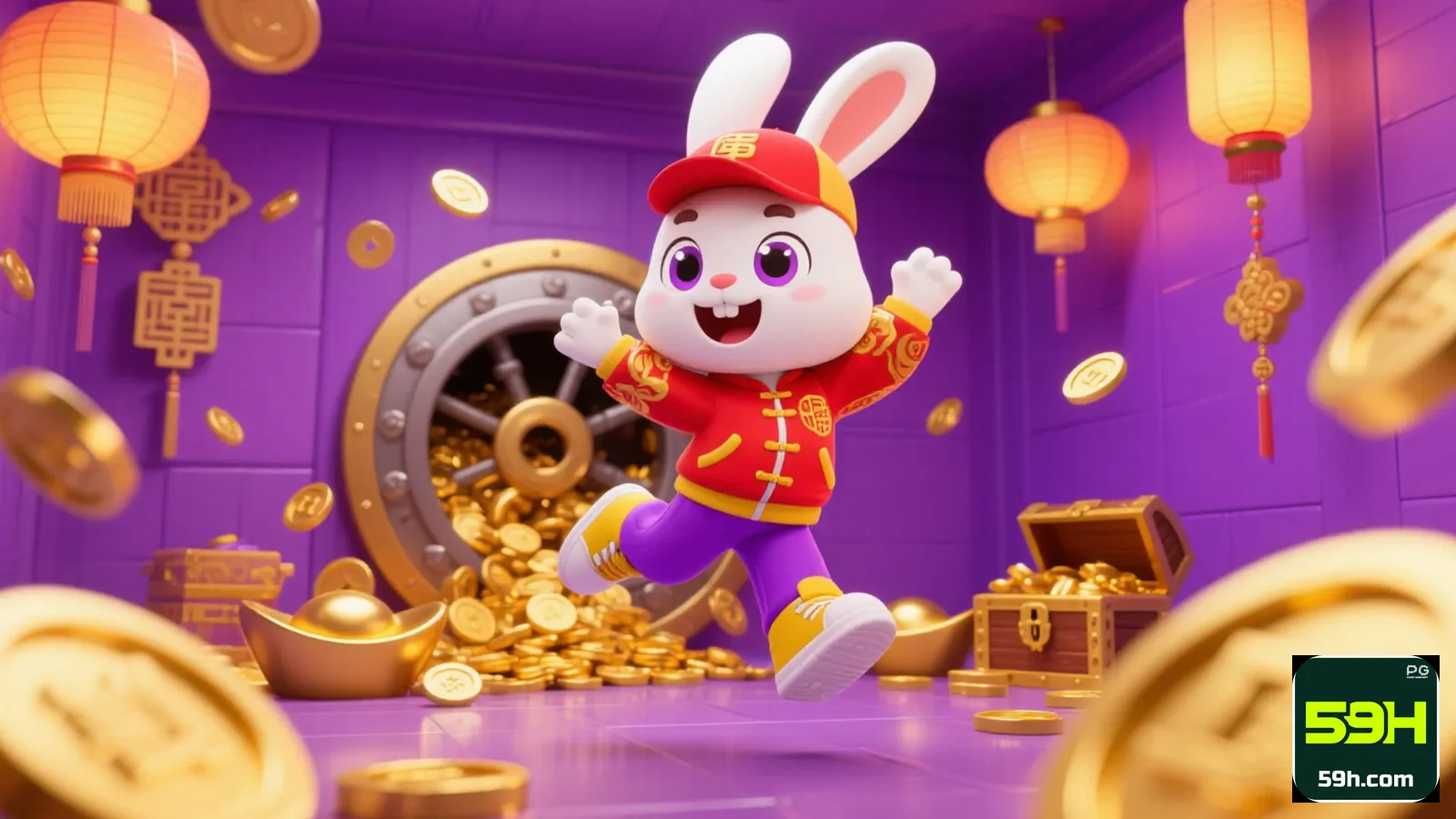 Usuário acessando o cassino 59h, desfrutando de uma experiência de apostas segura e confiável. - 59h